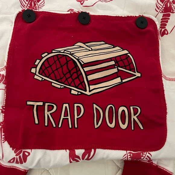 🦞Lazy One pajama onesie with functional back flap! - Picture 3 of 4